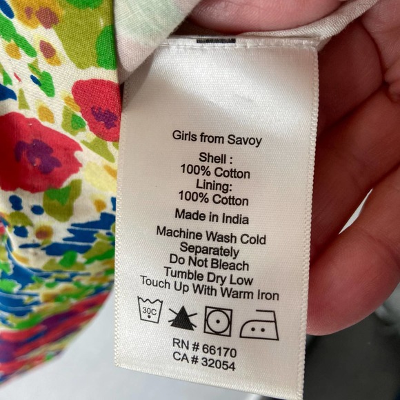 Girls from‎ Savoy Garden Party Halter Dress Sz 0 - Picture 8 of 8